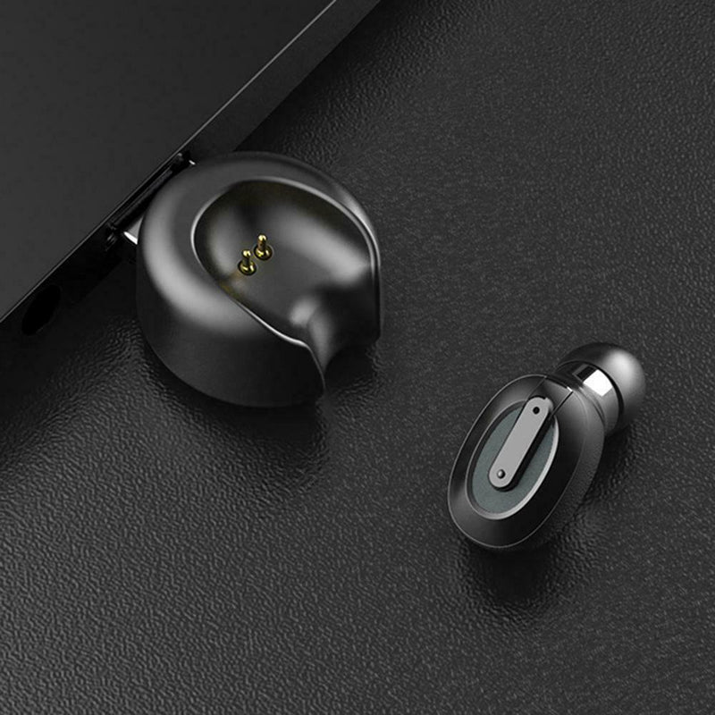 T1 Mini Wireless Bluetooth Earphone Single In-Ear Sports Earbud Headset (A)