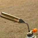 Outdoor Dual Flame Butane Gas Gun Torch Welding Iron BBQ Cooking Tools O6E7