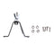 RC 1:10 Metal Rear Spare Tire Rack Wheel Holder for Rock Crawler Axial D90