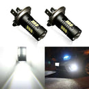 2Pcs 3030 21Smd H7 High Power 6500K Super White Led Fog Lights Driving Bulb