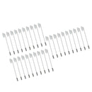 30x Chest Pin Brooch Woman In Stainless Steel 7,5 Cm