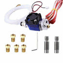 All-Metal V6 J-Head Hotend Extruder Hotend Kit With 2 Pcs Stainless Steel N