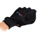 Swimming Diving Training Exercise Hand Paddle Webbed Gloves Neoprene Black