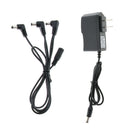 US Plug Splitter Adapter Guitar Effector Cable For Guitar Effector