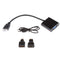 1080P Mini HDMI Male to VGA Female Video Converter Adapter Cable for PC TV