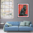 5D DIY Full Drill Diamond Painting Cat Embroidery Mosaic Craft Kit (LD057)