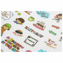 6 PCS HOT Diary Decoration Scrapbooking Stickers PVC Stationery Planner Sti