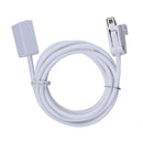 New 1.8M Electronic Wire for Wii Handle Extension Cord White