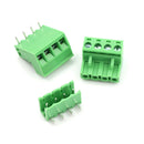 20pcs 5.08mm Pitch 4Pin Plug-in Screw PCB Terminal Block Connector FT