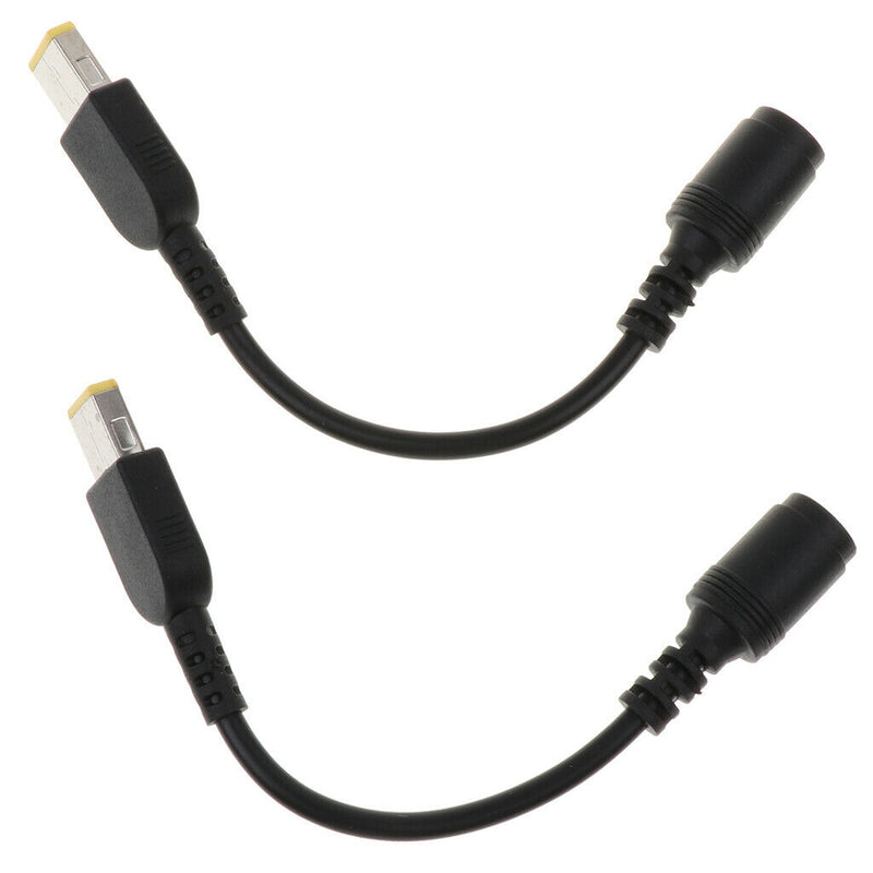 2XTip Converter Adapter Cable, MALE TO DC power Plug Barrel Connector Cable