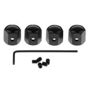 2 Pairs Car Accessories Wheel Tire Valve Stems Cap Dust Cover Anti-theft