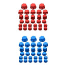 60Pcs Motorbike Motorcycle Screw  Cap Cover Decoration For Kawasaki