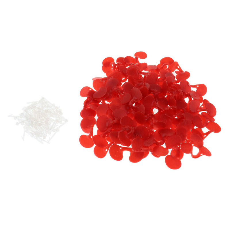 100x Chicken Blinder Peepers Poultry Spectacles Anti-Pecking Glasses