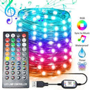 USB LED String Lights Waterproof App Control Copper Wire Lamp (20m 200LED)
