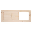 Pack of 2 Sauna Air Vent Set Sauna Access Vents Air Vent Grille Natural Wooden