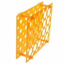 Laboratory Orange 50 Test Tubes 30mm 15mm Tubing Holder Stand Rack