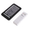 Wireless Thermometer Weather Station C / F Temperature Desk Clock + Transmitter