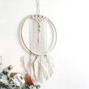Hand-woven Tapestry Bohemian Lace Dream Catcher Tassel Wall Hanging Macr Kw