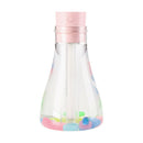 500ml Wishing Bottle Humidifier Air Purifier Essential Oil Diffuser (Pink) A