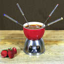 6PCS/Set Stainless Steel Chocolate Fork Hot Pot Forks Cheese Fruit Dessert