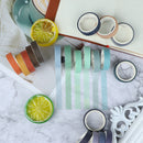 5pcs/set Rainbow Scrapbooking Paper Decor Stationery Office Supplies Stick BX