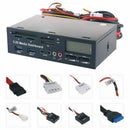 Multifunctional Media Panel 5.25 inch Computer Front Dashboard with SATA/eS