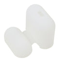 Clear+White Silicone Case Protector Bumper Box For AirPods Wireless Earpod