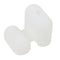 Clear+White Silicone Case Protector Bumper Box For AirPods Wireless Earpod