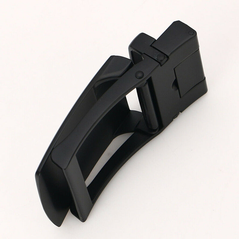Men Male Solid Buckle Ratchet Leather Belt Buckle Business Casual Style Buckle