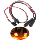 2LED RC 4.2v-6v Light Headlight headlamps Devil eyes For 1/10 RC Crawler SC NtTE