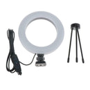 Lightweight Makeup Video Lamp with Adjustable Tripod for Selfies of 6