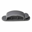 Grey Plastic Computer Networking Wire Cord Cable Clip Organizer 10 in 1