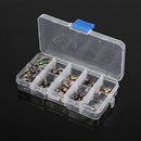102pcs Valve Core Set Accessories A/C Mechanic Remover Tool Air Conditioning