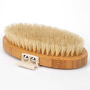 Body Bath Brush Wooden Natural Bristles Massage Shower Spa Shower Brushes A