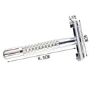 Stainless Steel Metal Safety Razor Double Edge Shaving Blade Razor For men
