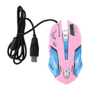 For DVA E-sports Game 2400dpi 6 Buttons Gaming Mice LED USB Wired Optical Mouse