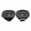 Round Shape Home Full Range Electronic Loudspeaker 2.5 Inches Diameter Black