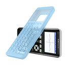 1 Piece Case Cover  for Texas Instruments TI-84 Plus   Transparent Blue