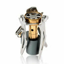Foldable Portable Camping Steel Stove Outdoor Picnic Hiking Mini Gas Burner LJK