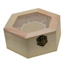 Wooden Box With Lid Unpainted Storage Box Large Casket Large