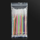 48pcs Fluorescent Gel Ink Pen Refills Watercolor Brush Colorful Stationery Neon