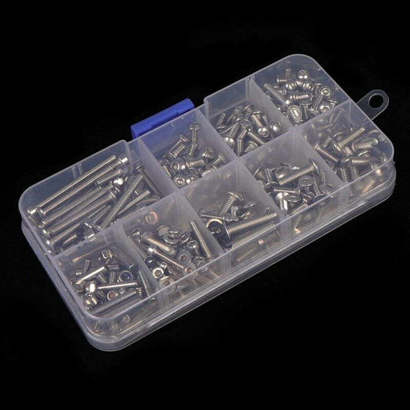 RC Cars M2 M2.5 M3 M4 Stainless Steel Hexagon Socket Head Cap Screws Nut Se H3U7