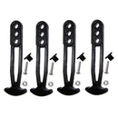 4x Ladder Strap Boarding Ladder Rubber Latch Band Retaining Rope Holder Part