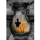 5D DIY Full Drill Diamond Painting Man in the Bottle Embroidery Mosaic Kit