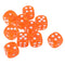 1.6cm Gem Polyhedral 6-Sided Game Dice for D&D Dice TRPG Cup Game 20pcs