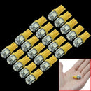 20 Pcs Bright T10 W5W 5 LED-5050-SMD Vehicle Car Tail Light Bulb Lamp Orange