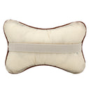 2PCS Car Seat Headrest Pad Memory Travel Pillow Head Neck Rest Support Cushion