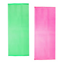 2x Long Shower Towel Made of Nylon Peeling Cloth for The