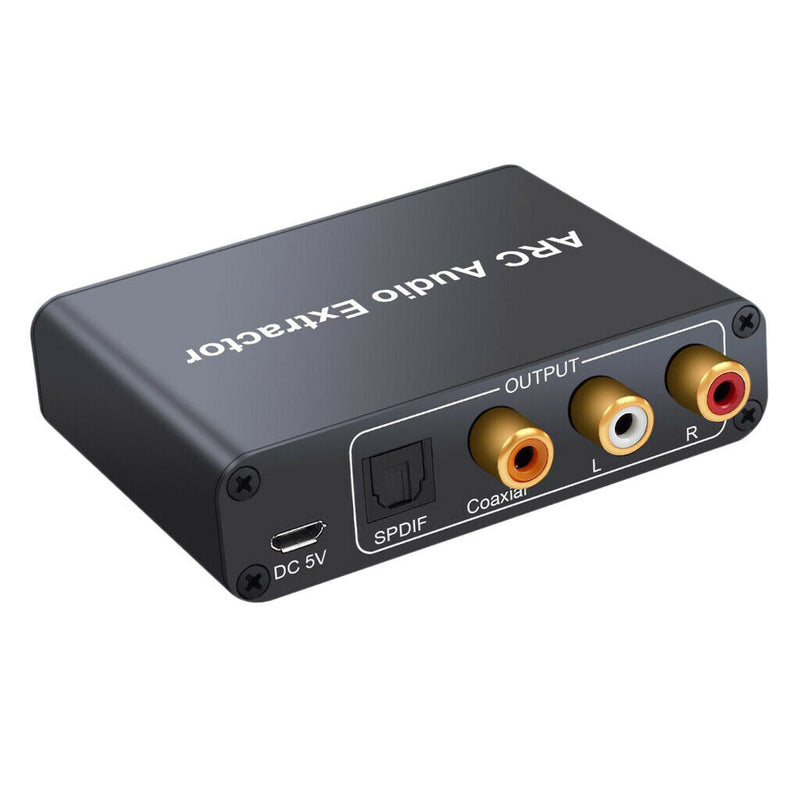 HDMI ARC Audio Adapter Stereo Audio Adapter Converter Coaxail Extractor New