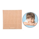 Montessori Number Tracing Boards Double Sided Wooden Learning Material 123